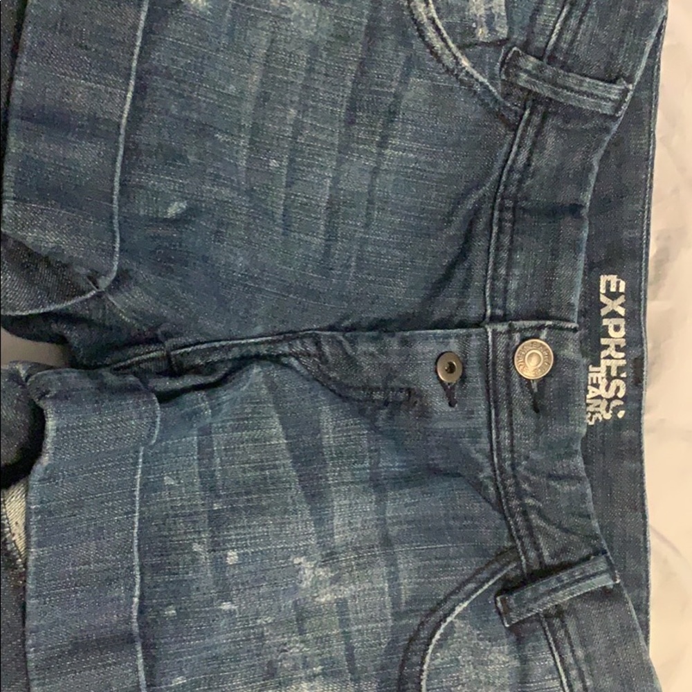 Express Jean Shorts - Picture 1 of 3